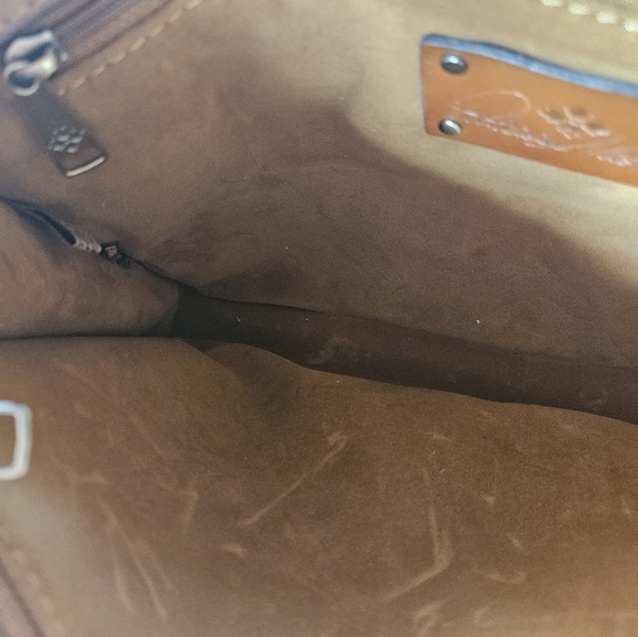 PATRICIA NASH Sorola Leather Crossbody with Coral Bouquet - Picture 9 of 13